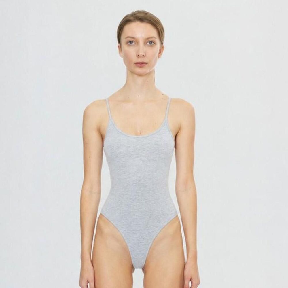 BAA Cami Bodysuit – Grey – XXL – New/Unused